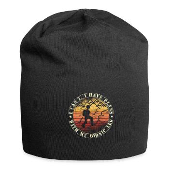 Chirurgie de prothèse d’humour amputée Amputation - Bonnet en jersey - noir - Devant