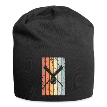 Baseball - Jersey-Beanie - Schwarz - Vorne