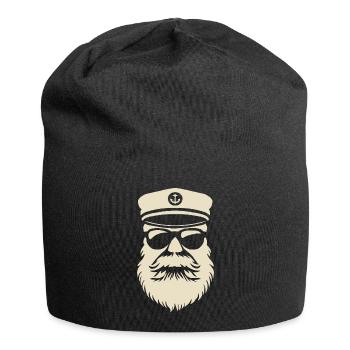 Carnaval - Gras - Carnaval - Capitaine - Costume - Bonnet en jersey - noir - Devant