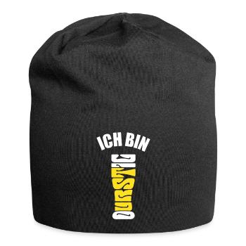 Durst - Bier trinken - Ich bin durstig - Spruch - Jersey-Beanie - Schwarz - Vorne