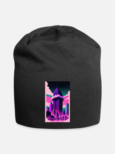 ARTWORK City - Jersey-Beanie - Schwarz