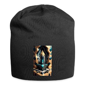Enchanted Blocks - Jersey Beanie - black - Front