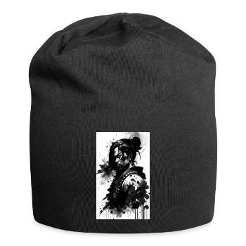 Samurai - Jersey-Beanie - Schwarz - Vorne