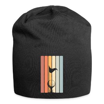 Golf Golfer - Jersey-Beanie - Schwarz - Vorne