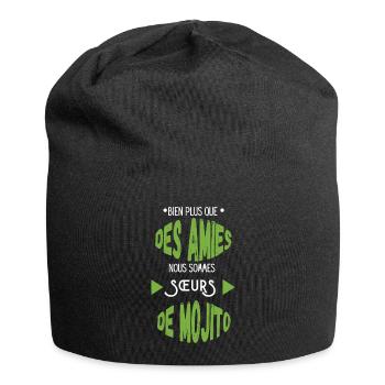 Mijito's sister - Jersey Beanie - black - Front