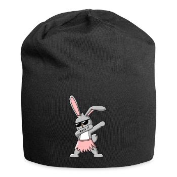 Dab Dance Hase T-Shirt Design - Jersey-Beanie - Schwarz - Vorne