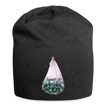 The bag of marbles - Jersey Beanie - black - Front