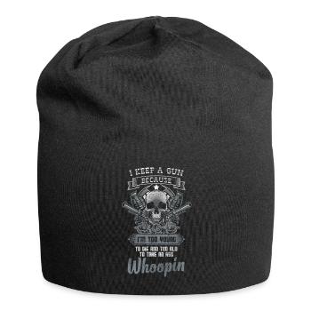 Waffe Gewalt Sturmgewehr - Jersey-Beanie - Schwarz - Vorne