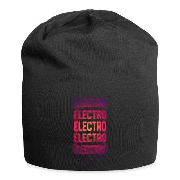 Electro Techno Rave - Bonnet en jersey - noir - Devant