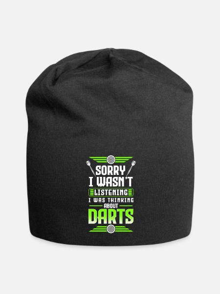 Dart spiller dart turnering spiller dart lag - Jersey-beanie - svart