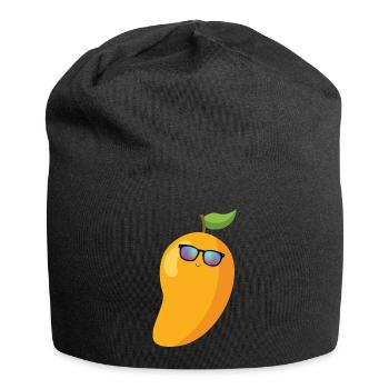 Mango Frucht Mango - Jersey-Beanie - Schwarz - Vorne