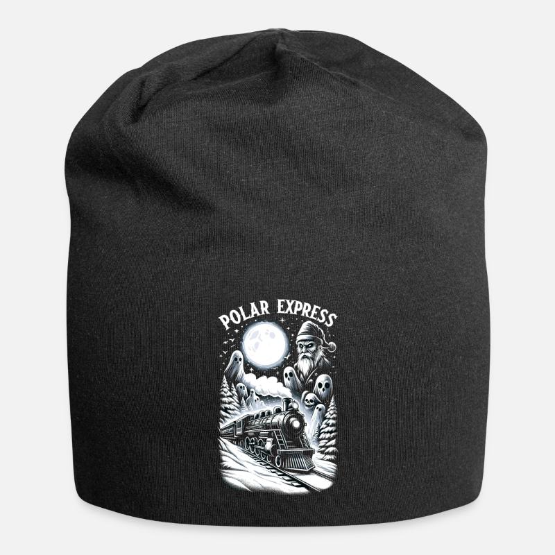Haunted Polar Express - Jersey-Beanie - Schwarz