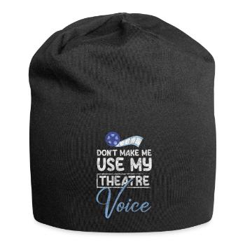 Theater Theaterstück Regie Broadway - Jersey-Beanie - Schwarz - Vorne