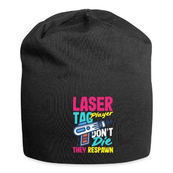 Laser tag d’intérieur tenue de fête laser tag - Bonnet en jersey - noir - Devant