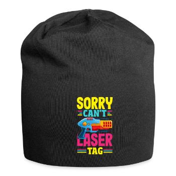 Laser tag d’intérieur tenue de fête laser tag - Bonnet en jersey - noir - Devant