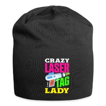 Laser tag d’intérieur tenue de fête laser tag - Bonnet en jersey - noir - Devant