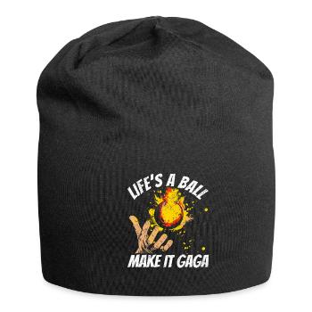 Ballon Dodgeball Hexagon Pit Sports Gaga - Bonnet en jersey - noir - Devant