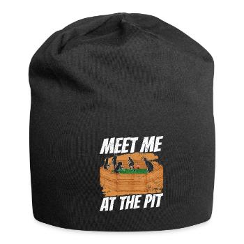 Ballon Dodgeball Hexagon Pit Sports Gaga - Bonnet en jersey - noir - Devant