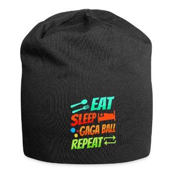 Ballon Dodgeball Hexagon Pit Sports Gaga - Bonnet en jersey - noir - Devant