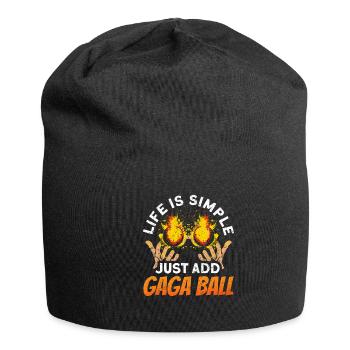 Dodgeball Hexagone Pit Sports Gaga Ball - Bonnet en jersey - noir - Devant