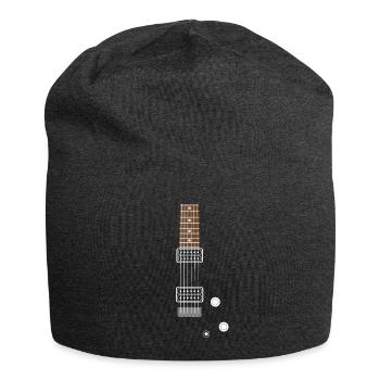 Guitare électrique | Musique, Concert, Groupe De Rock - Bonnet en jersey - charbon - Devant