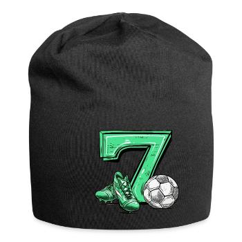 Football 7 years old - Jersey Beanie - black - Front