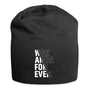 Wach Anda für immer - Jersey-Beanie - Schwarz - Vorne