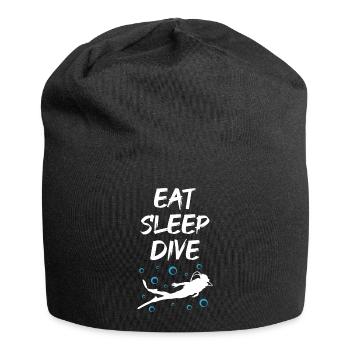 Eat Sleep Dive - Jersey Beanie - black - Front