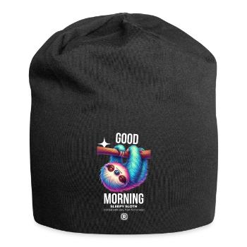 good morning - Jersey Beanie - black - Front