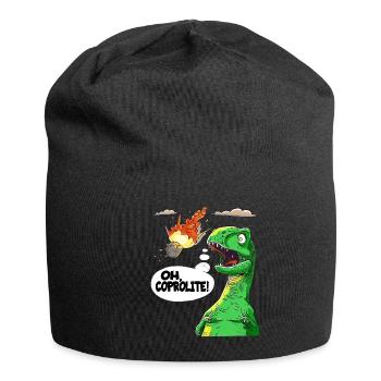 L’humour des dinosaures de la paléontologie - Bonnet en jersey - noir - Devant