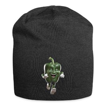 Paprika Geschenk - Jersey-Beanie - Anthrazit - Vorne