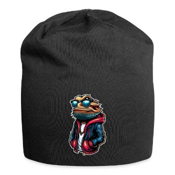 Bearded dragons - Jersey Beanie - black - Front