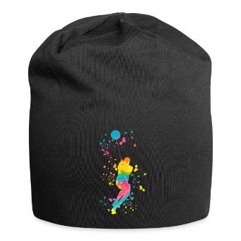 Lanceur de marteau Lancer de marteau Colorsplash - Bonnet en jersey - noir - Devant