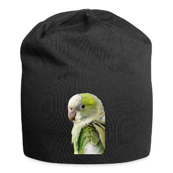 Conure veuve - Bonnet en jersey - noir - Devant