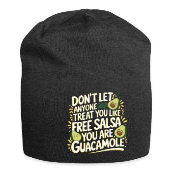 You Are Guacamole Not Free Salsa 1 6 - Jersey-Beanie - Anthrazit - Vorne