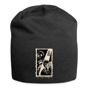 Punk barber sharp cuts - Jersey Beanie - black - Front