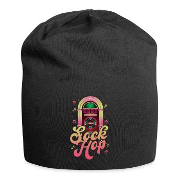 Sock Hop 80's Disco Party Rétro Jukebox Collection - Bonnet en jersey - noir - Devant