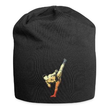 Kickboxer Vintage Look - Bonnet en jersey - noir - Devant