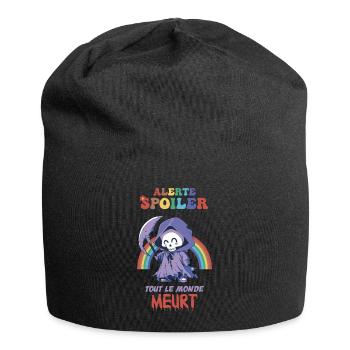 Spoiler alert, everyone dies Humor Cinema - Jersey Beanie - black - Front