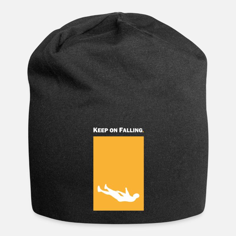 Keep on Falling - Jersey Beanie - black