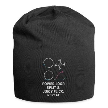 Power Loop Split-S Juicy Flick Repeat - Jersey-Beanie - Schwarz - Vorne