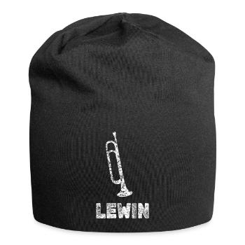 Blasmusik Lewin - Jersey-Beanie - Schwarz - Vorne