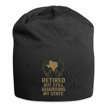 Army Veteran National Guard Veteran in - Jersey Beanie - black - Front
