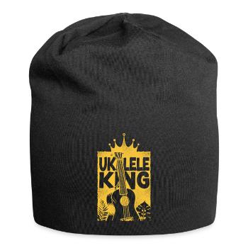 Ukulélé hawaïen Ukulélé roi Ukulélé - Bonnet en jersey - noir - Devant