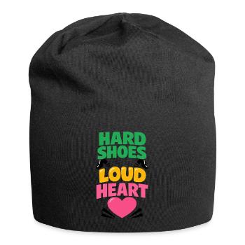 Irish Dance Step-dancing Celtic Fan - Jersey Beanie - black - Front