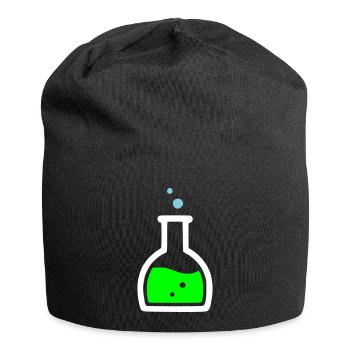 Giftiger Zaubertrank Grün - Jersey-Beanie - Schwarz - Vorne