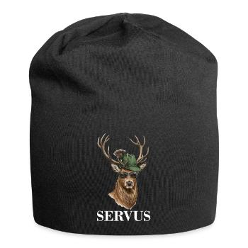 Deer Deer Servus - Jersey Beanie - black - Front