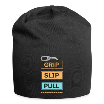 Grip Slip Sweater in Pastel - Jersey Beanie - black - Front