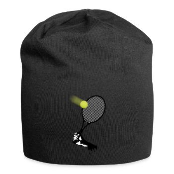 tennis_2 - Jersey-Beanie - Schwarz - Vorne