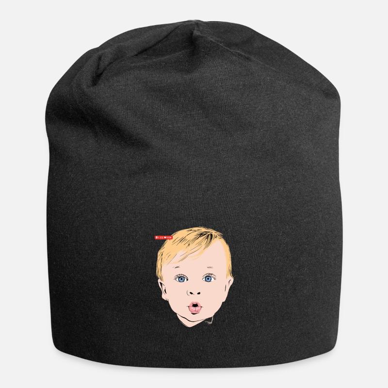 Bébé - Bonnet en jersey - noir